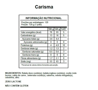 Carisma (batata doce|beterraba) - Imagem 2