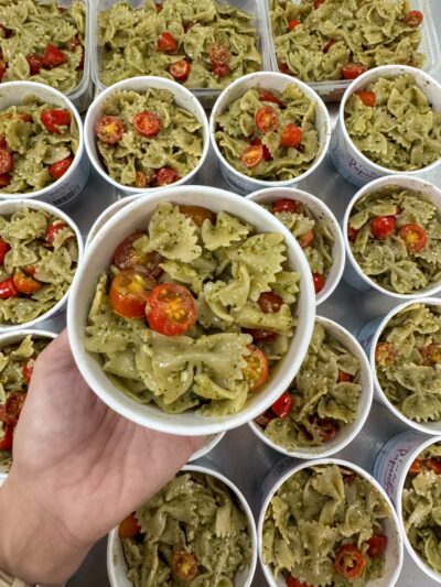 X-Men P (macarrão pesto)